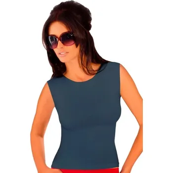 Dámská halenka Dámský jednobarevný top INDI - 710/ béžová - M