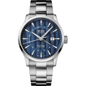 Hodinky Mido Multifort Dual Time M038.429.11.041.00 + 5 let záruka a dárek ZDARMA