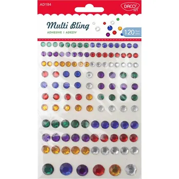 samolepka Daco Samolepící kamínky 120 ks