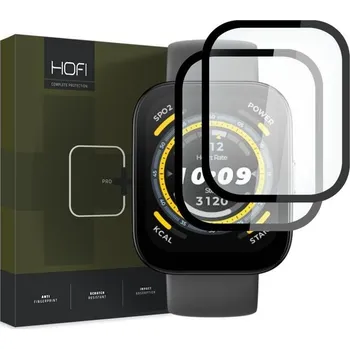Příslušenství k chytrým hodinkám Hofi Pro+ set 2 Hybridních skel, Xiaomi Mi Band 7, černé