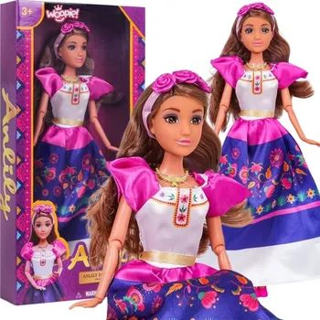 Panenka WOOPIE ROYAL Panenky Women of the World Lily Mexický tradiční kroj Květinový design