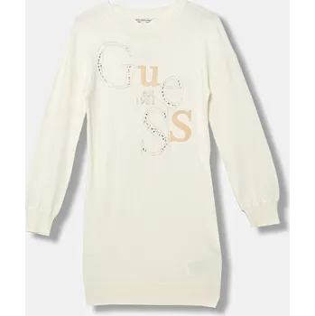 Dívčí oblečení Dívčí šaty Guess J5BK20.Z2NQ2.9BYA béžová 01X, vel. 167