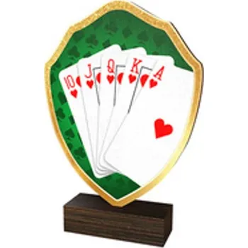 Poháry Bauer Dřevěná plaketa TFRW057 | Karty