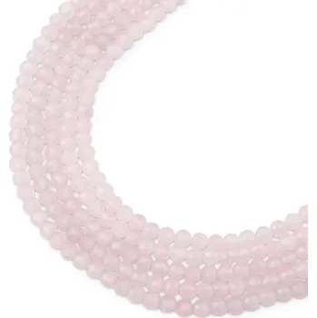 Dětské navlékací korálky Korálky z minerálu Růženín 2 mm broušené