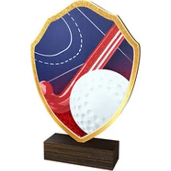 Poháry Bauer Dřevěná plaketa TFRW130 | Pozemní hokej