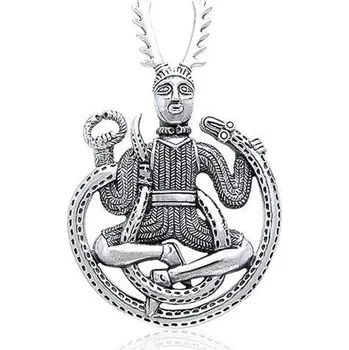 Přívěsek CERNUNNOS, stříbrný amulet. stříbro (925)