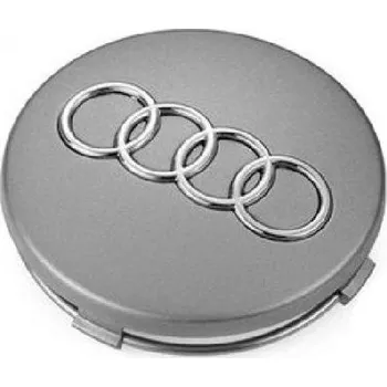 Poklice na kolo Krytky kol, pokličky na kola AUDI 68mm šedá 8D0601170