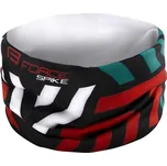 multifunkční šátek / nákrčník FORCE SPIKE jaro/podzim, modro-červený