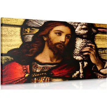 Obraz Dovido Obraz Ježíš s jehňátkem