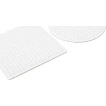 Dětské navlékací korálky Efco Sada 2 podložek pro zažehlovací korálky kruh a čtverec