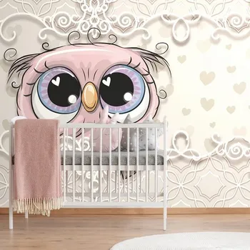 Tapeta Dovido Samolepící tapeta roztomilá sovička
