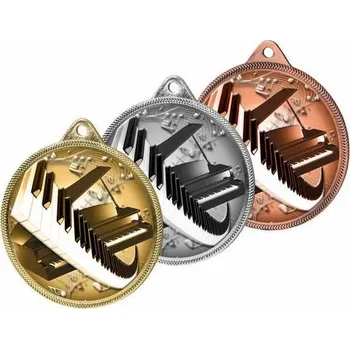 Poháry Bauer Kovová medaile MDLR001M105 | Hudba