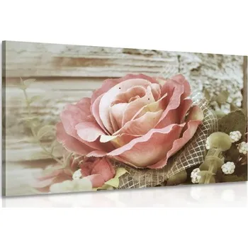 Obraz Dovido Obraz růžová vintage růže