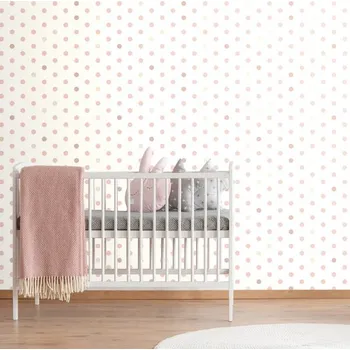 Tapeta Dovido Samolepící tapeta růžové tečky