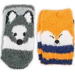 ponožky chlapecké FLUFFY- 2pack, Pidilidi, PD0146-22, uni - 35-37