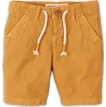 Kraťasy chlapecké lněné, Minoti, Lizard 5, hnědá - 86/92 | 18-24m