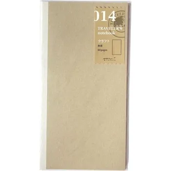 Sešit TRAVELER'S COMPANY TRAVELER'S 014 — Kraft Paper Notebook