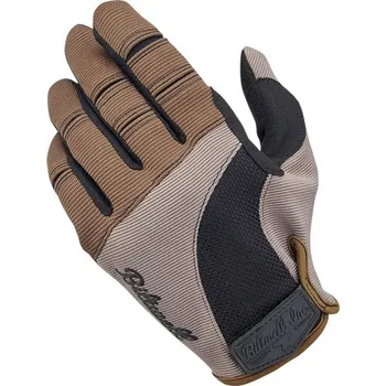 Moto rukavice BILTWELL rukavice Coyote BROWN/BLACK - L
