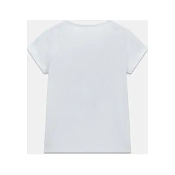 Pánská móda Guess T-Shirt K6RI03 K6YW4 Bílá Regular Fit 18M