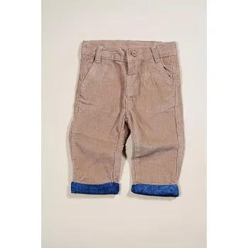 dětské kalhoty, Sobe, 15KENPAN273, hnědá - 86 | 18m