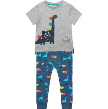 Chlapecký set - tričko a tepláky, Minoti, Spike 6, modrá - 62/68 | 3-6m