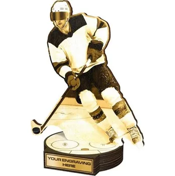 Poháry Bauer Dřevěná plaketa RWR191 | Hokej