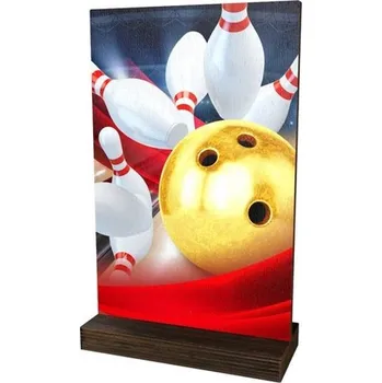 Poháry Bauer Dřevěná plaketa WPLA01M06 | Bowling