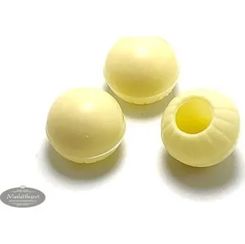 Čokoláda Kuličky bílé čoko korpus na pralinky Truffle White 20 ks