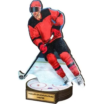 Poháry Bauer Dřevěná plaketa RW133 | Hokej