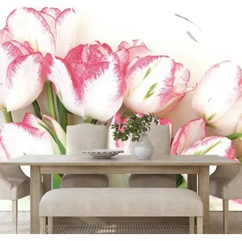 Tapeta Dovido Samolepící fototapeta jarní tulipány