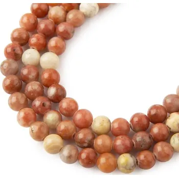 Dětské navlékací korálky Korálky z minerálu Lepidolit růžový 6 mm