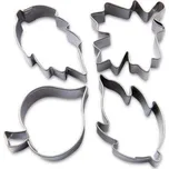 Sada vykrajovátek lístečky 4ks