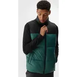 Pánská Péřová Vesta 4F 4FWAW24TVJAM147-20S Barva: Zelená, Velikost: S