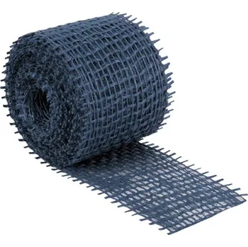 Opasek Jutový dekorační pásek - 3m x 4 cm tmavě modrý