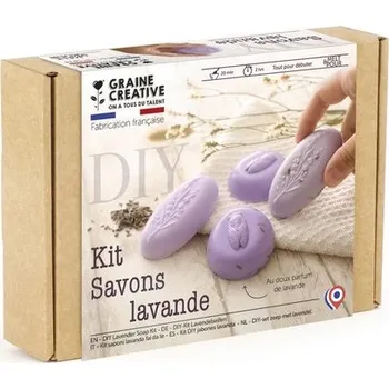 kreativní sada Graine Creative Kreativní sada na výrobu mýdel s levandulí