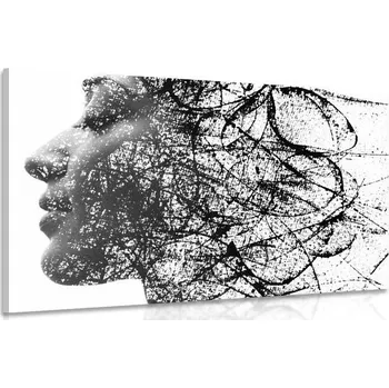 Obraz Dovido Obraz žena s abstraktními prvky