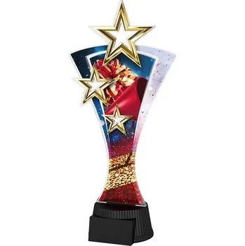 Poháry Bauer Akrylátová trofej ASTAR001M16 | Roztleskávačky