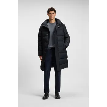 Pánský kabát Pánský zimní kabát BOSS Black H-Cenuto 50540474 modrý Velikost: 48