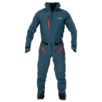 Cyklistická bunda Dirtlej kombinéza Dirtsuit SFD Edition v.4 Greenblue / Cherry - L