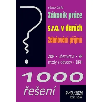 1000 řešení 9-10/2024 Kniha