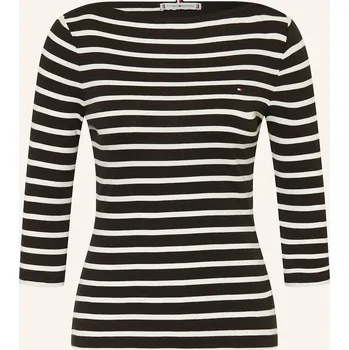 Dámské tričko Tommy Hilfiger Dámské Tričko S 3/4 Rukávem, černá / režná, 44