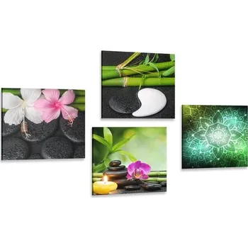 Obraz Dovido Set obrazů s nádechem klidu