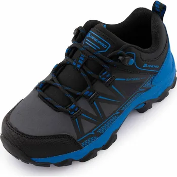 Chlapecké tenisky dětské boty ALPINE PRO FARO, electric blue lemonade - 33