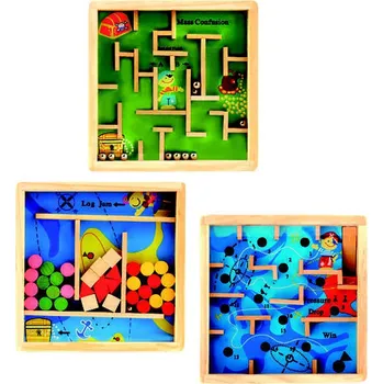 Dřevěná hračka DŘEVO Labyrinty