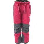 kalhoty sportovní outdoorové, podšité fleezovou podšívkou, Pidilidi, PD1121-16, vínová - 134 | 9let