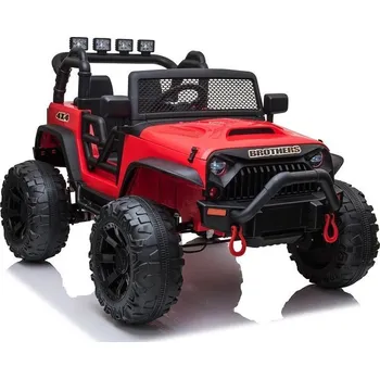 Dětské elektrovozidlo LEAN CARS Dětský elektrický vůz Jeep JC666 Červený