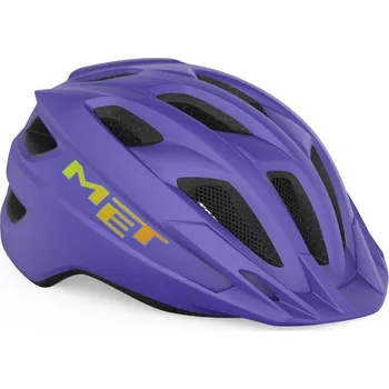 Cyklistická přilba Dětská helma na kolo MET CRACKERJACK, fialová - 52/57