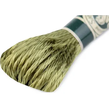 Galanterie Vyšívací příze DMC Mouliné Satén - S472 Bright LimeGreen