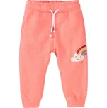 Tepláky dívčí, Minoti, Pom 5, růžová - 80/86 | 12-18m