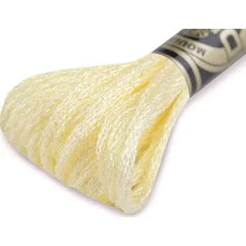 Příze Vyšívací příze DMC Mouliné Light Effects - E746 Limelight